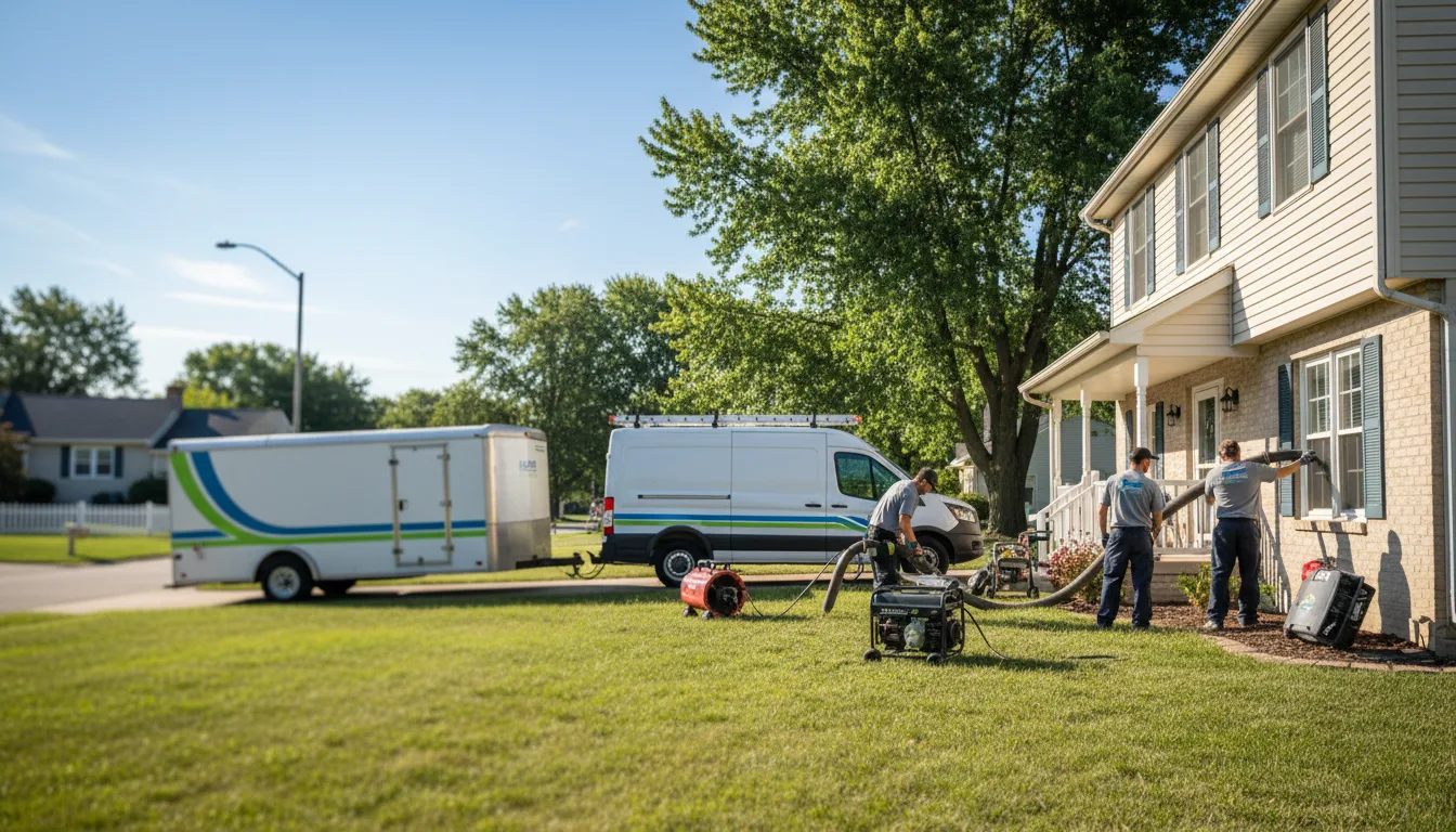 Flooded Basement Restoration And Cleanup With Repair in Gilbert, IA near me